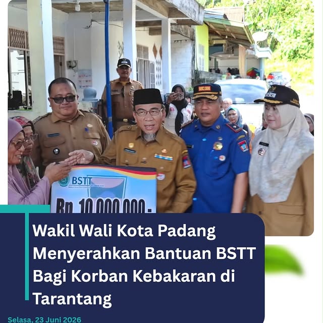 Menindaklanjuti musibah kebakaran yang menghanguskan...